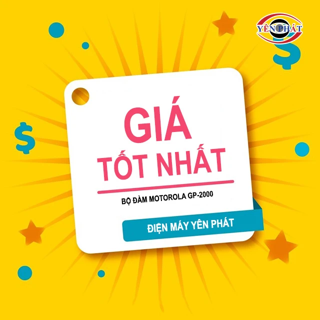 giá bán của Bộ đàm cầm tay Motorola GP-2000