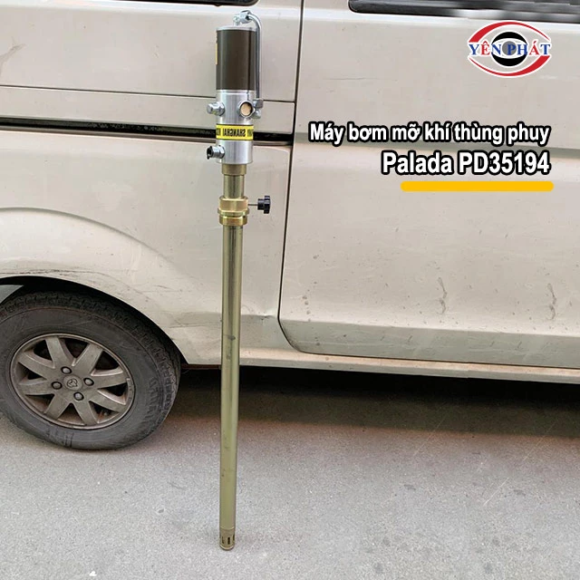 Máy bơm mỡ khí thùng phuy Palada PD35194