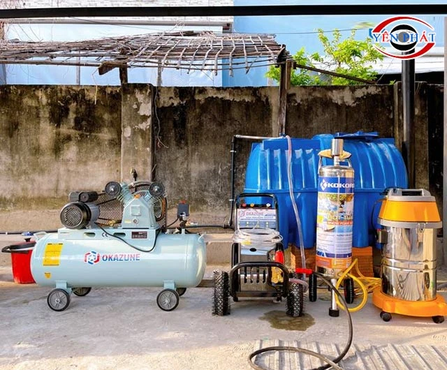 Đầu tư full bộ đồ rửa xe