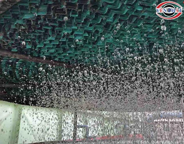 Thông số tháp giải nhiệt tốc độ phun