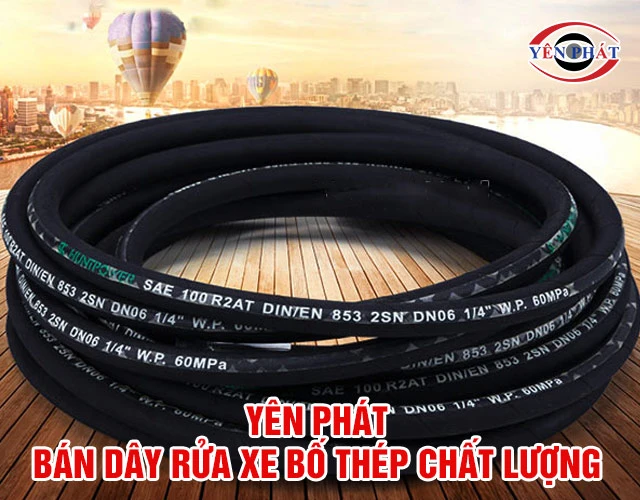 Bán dây rửa bố thép máy rửa xe model: LT-20M