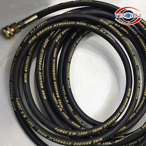 Dây rửa xe áp lực cao, bố thép 15m 2