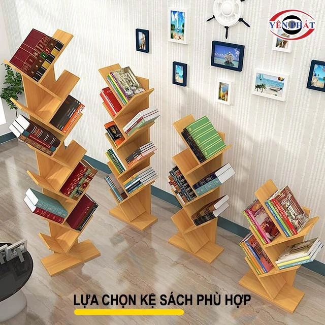 chọn kệ sách phù hợp