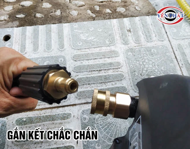 Lưu ý khi dùng khớp đồng nối nhanh cho súng