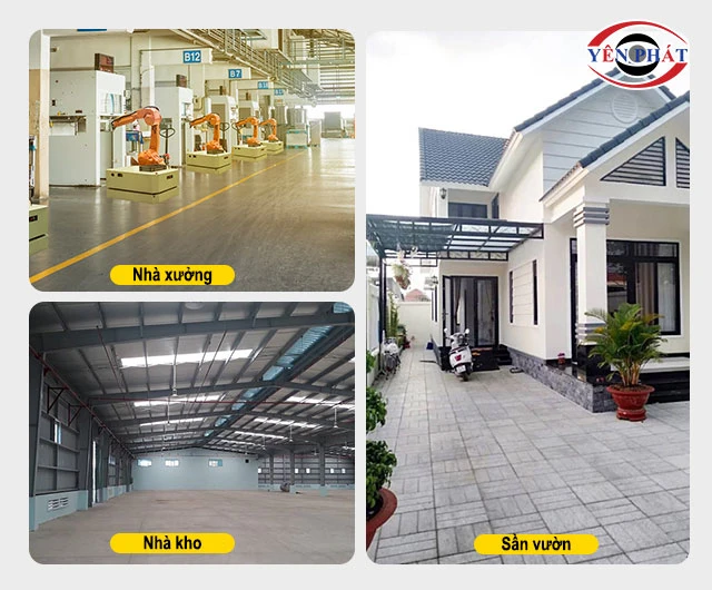 Ứng dụng của Máy mài sàn bê tông K-6 A8