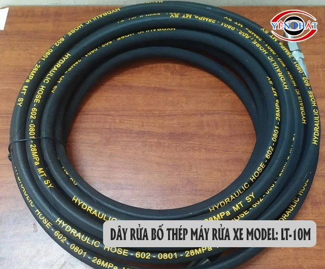 Dây rửa bố thép máy rửa xe model: LT-10M bền khỏe