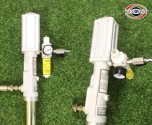 Máy bơm mỡ khí nén thùng phuy HPMM HP-51940 siêu bền bỉ