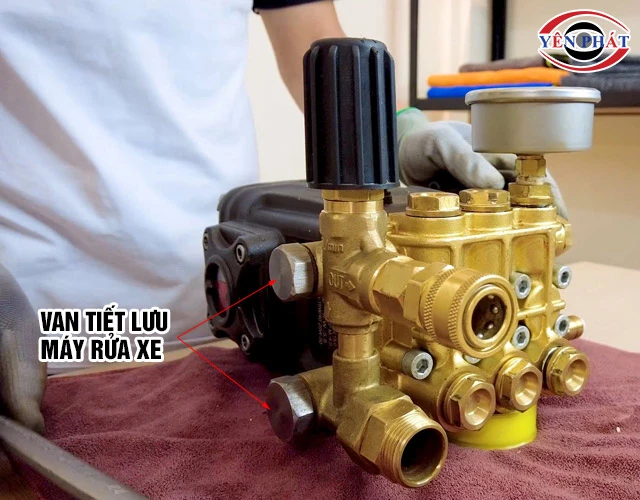 Van tiết lưu máy rửa xe cao áp