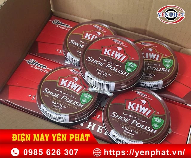 yên phát cung cấp Xi đánh giày Kiwi chính hãng