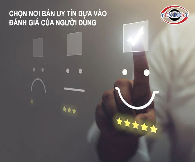 Chọn địa chỉ bán dựa vào đánh giá của người dùng