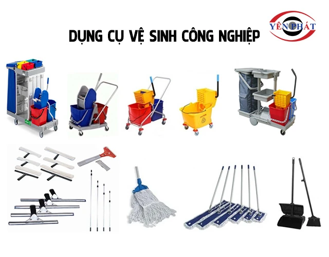 Dụng cụ vệ sinh công nghiệp