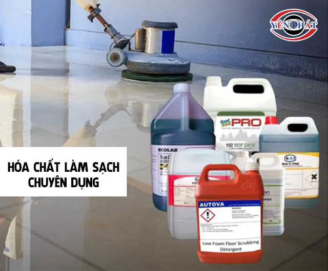 hóa chất làm sạch chuyên dụng