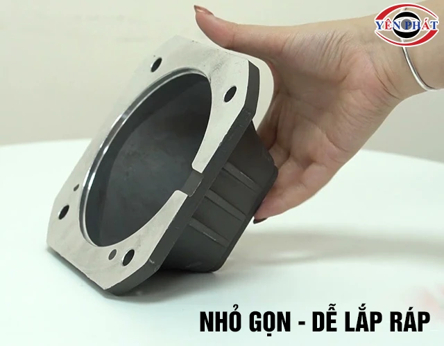 Ốp trục cơ máy rửa xe dễ lắp ráp