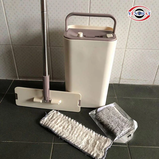 Cách lắp và sử dụng cây lau nhà hình chữ nhật từ A- Z