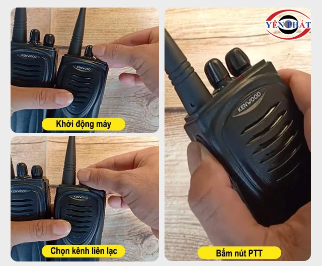 cách sử dụng Kenwood TK-3206