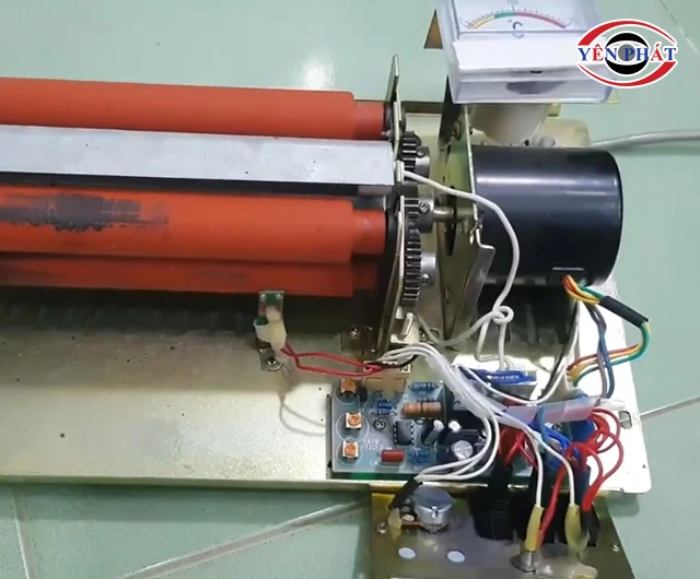 cách sửa Máy ép plastic bị cháy dây nguồn