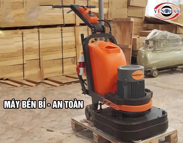 Máy mài sàn bê tông K12 A6 (không biến tần) an toàn