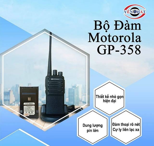 ưu điểm của Motorola GP 358