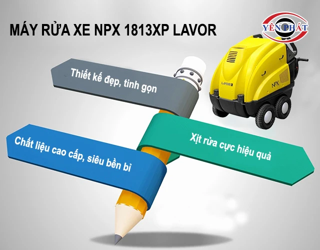 ưu điểm của NPX 1813XP Lavor Italy