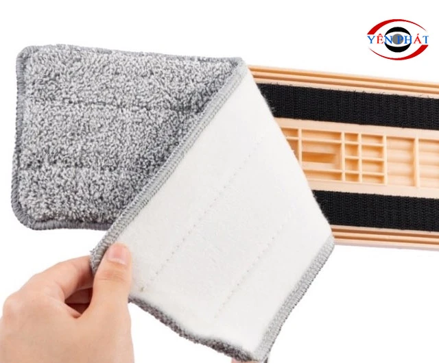 Tháo, giặt bông lau đúng cách