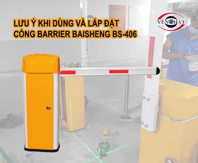 lưu ý khi dùng và lắp đặt Baisheng BS-406