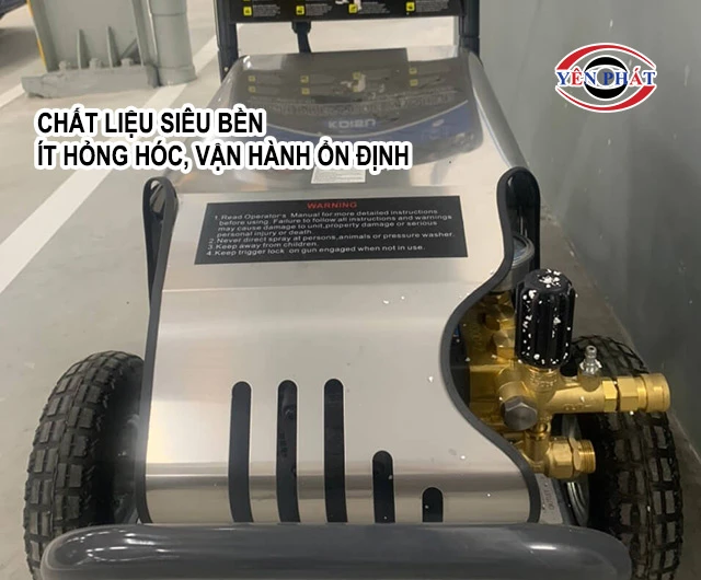 Máy rửa xe Kouritsu 14M2.2S2 siêu bền bỉ