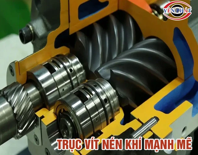 Trục vít máy nén khí trục vít Fusheng 
