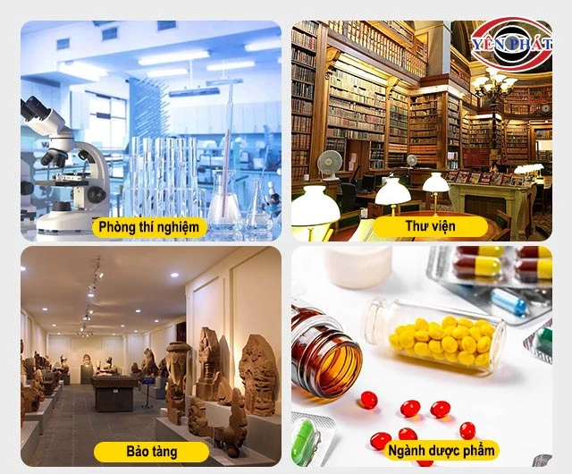 ứng dụng của máy hút ẩm (rotor) FujiE HM-WKM-1500P