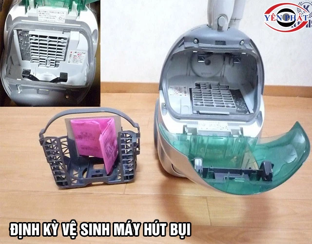 Vệ sinh máy hút bụi National