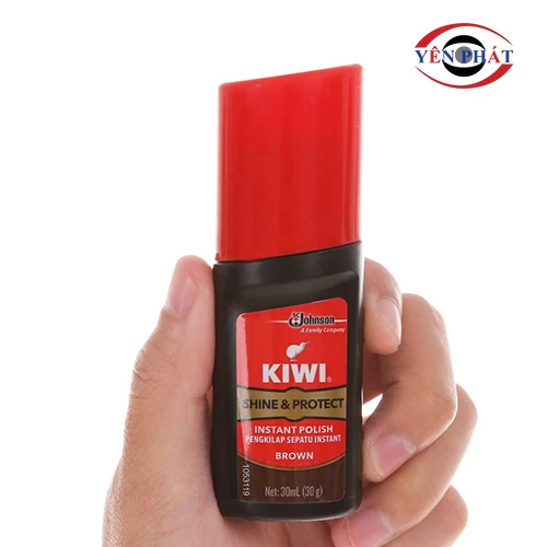 Xi nước đánh giày Kiwi màu nâu 30ml 2