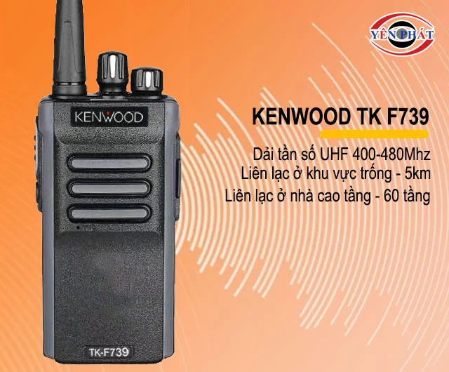 tần số của Kenwood TK F739