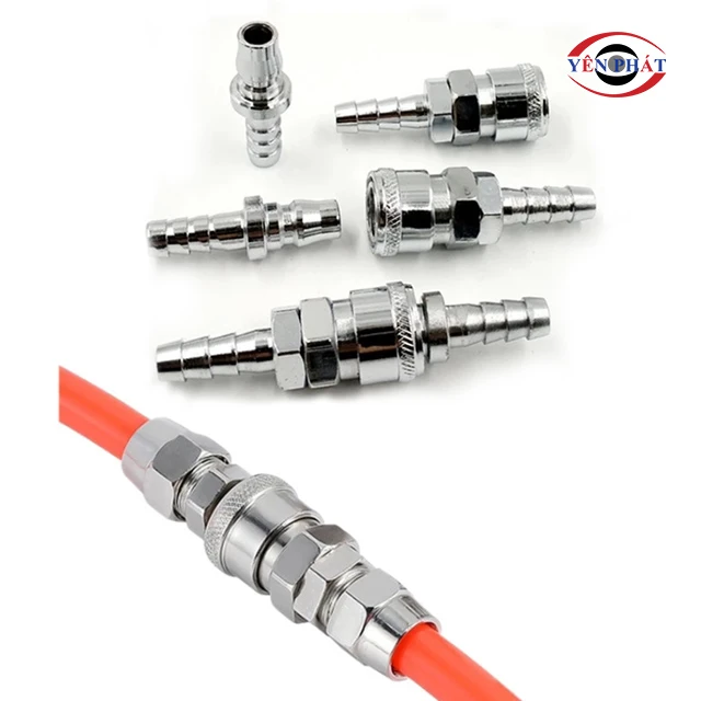 cách kết nối Cút nối nhanh đầu đực đuôi chuột