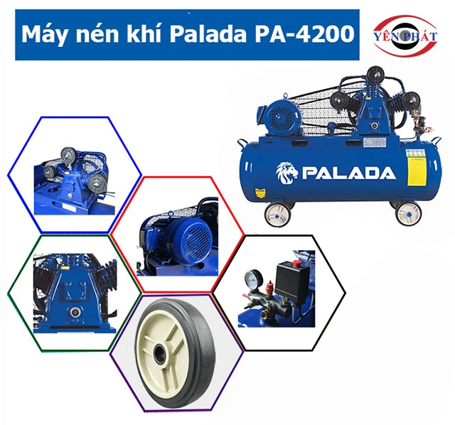 các bộ phận của Máy nén khí Palada PA-4200