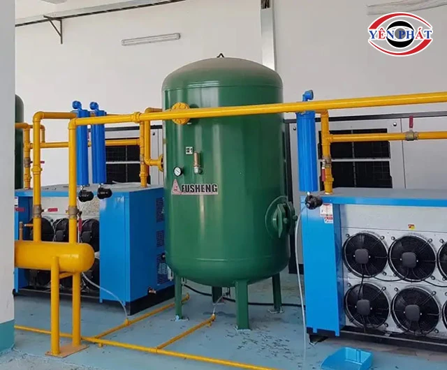 sử dụng Bình chứa khí nén Fusheng 8000L