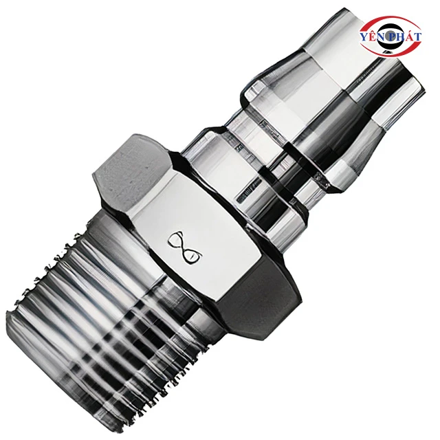 Cút nối nhanh đầu đực ren ngoài