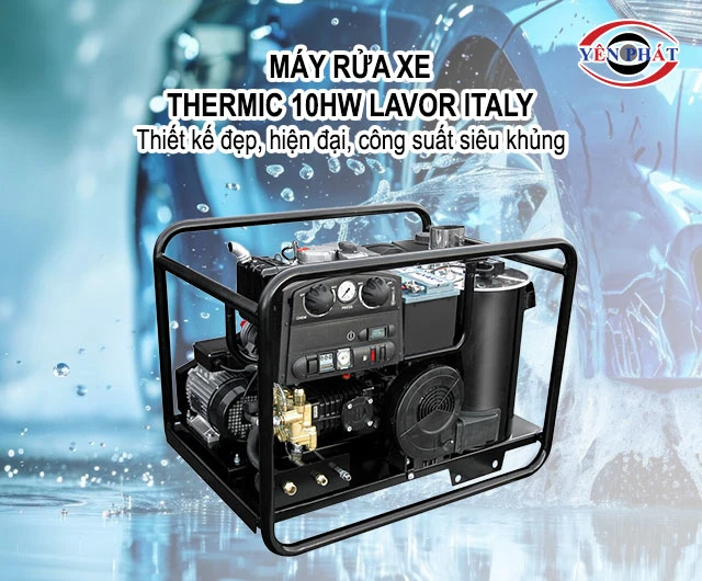 Máy rửa xe áp lực cao Thermic 10HW Lavor Italy