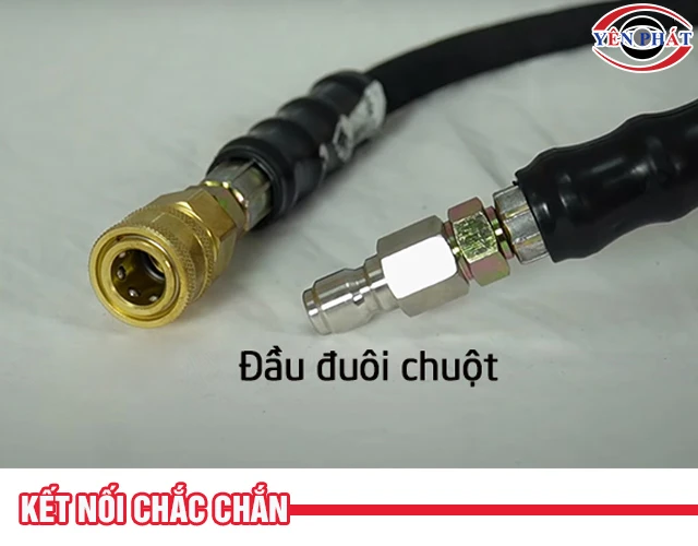 Kết nối khớp nối nhanh 1/8 - 3/8 inch kiểu đầu đực đầu cái