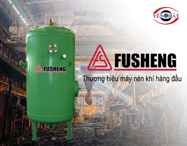 thương hiệu bình chứa khí nén Fusheng 