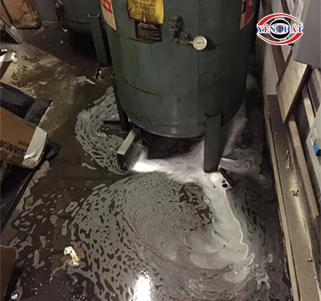 xả nước bình chứa khí thường xuyên