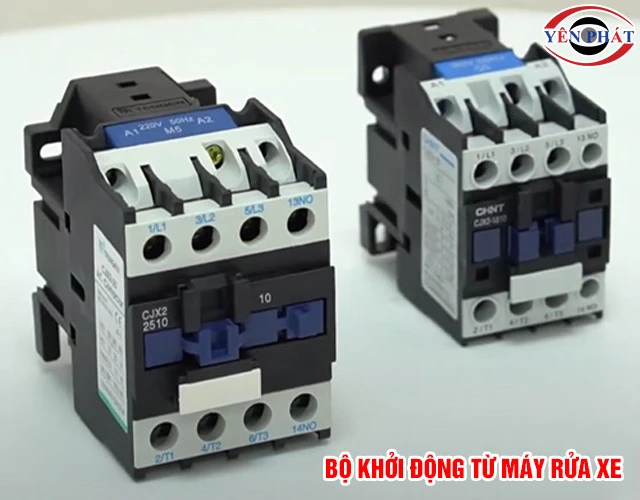 Bộ khởi động từ máy rửa xe
