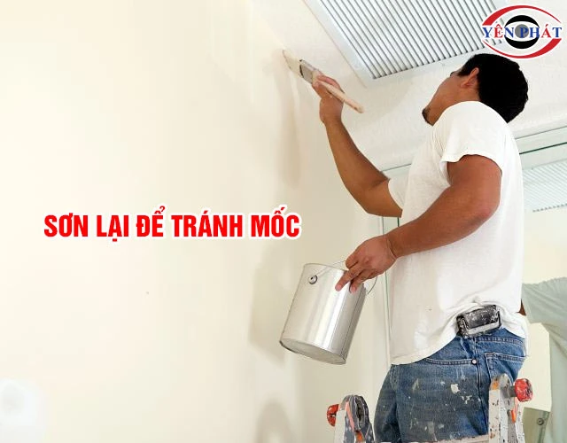 Cách vệ sinh trần thạch cao sơn lại
