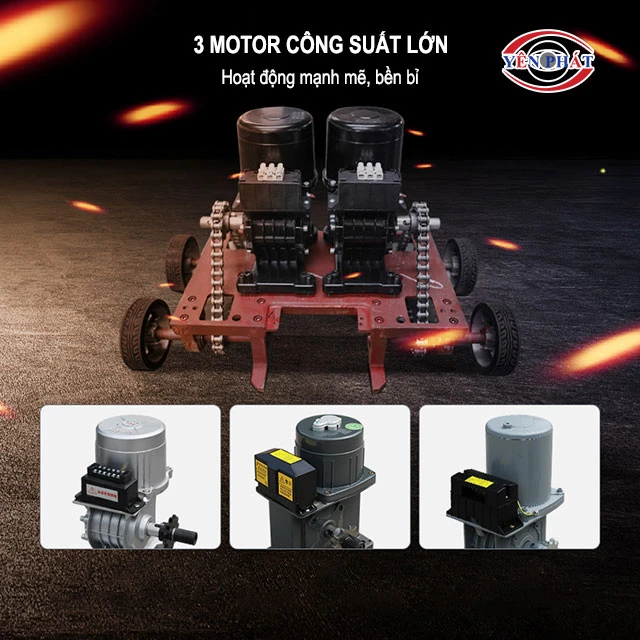 3 motor công suất lớn