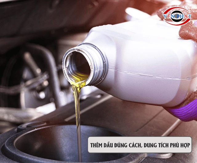 Bổ sung dầu nhớt đúng cách