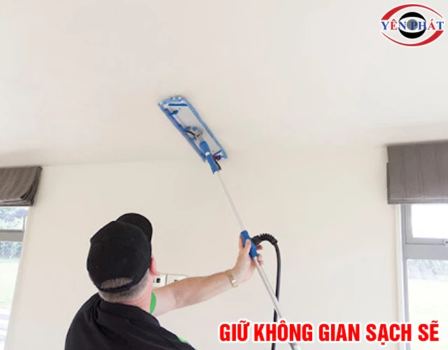 Lợi ích cách vệ sinh trần thạch cao