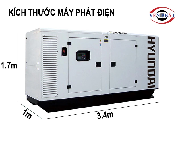 Số đo các chiều của máy 