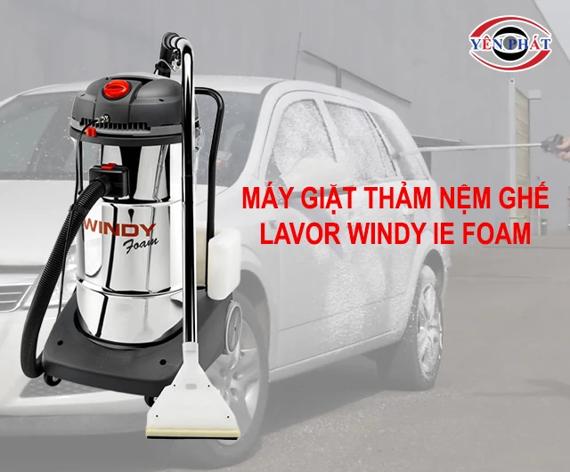 Máy giặt thảm nệm ghế Lavor Windy IE Foam