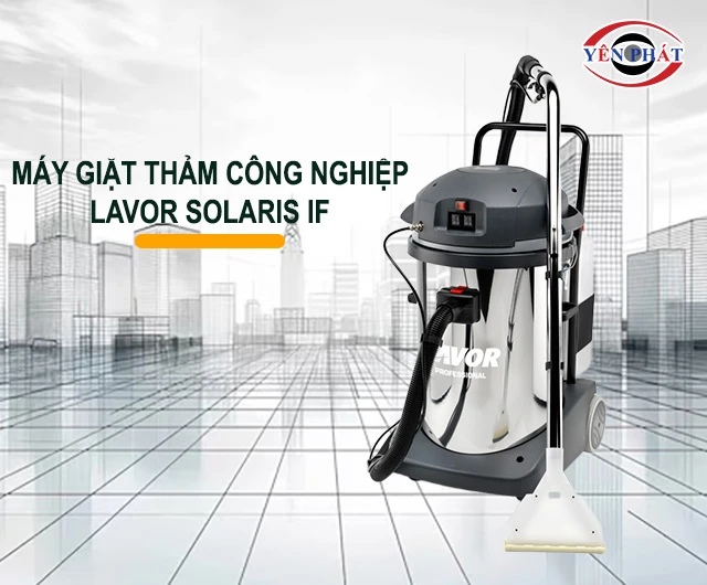 máy giặt thảm công nghiệp Lavor SOLARIS IF
