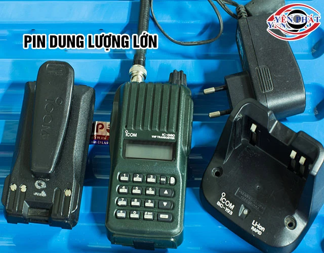 Bộ đàm cầm tay iCOM IC-G80 pin trâu