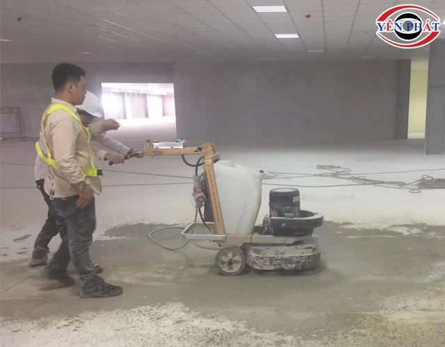 Cách đánh bóng sàn xi măng định kỳ