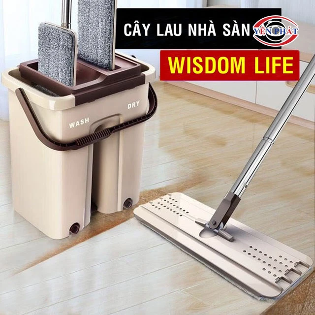 Chổi lau sàn gỗ Wisdom Life